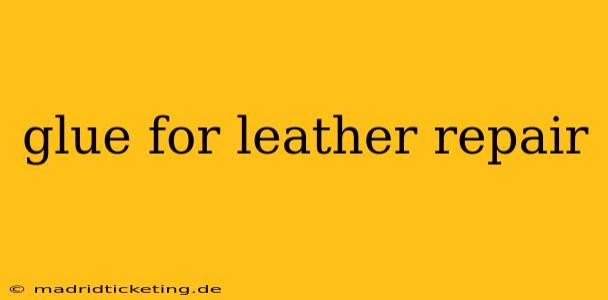 glue for leather repair