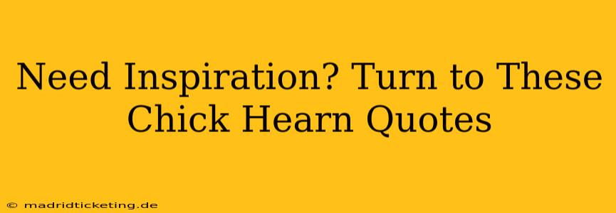 Need Inspiration? Turn to These Chick Hearn Quotes