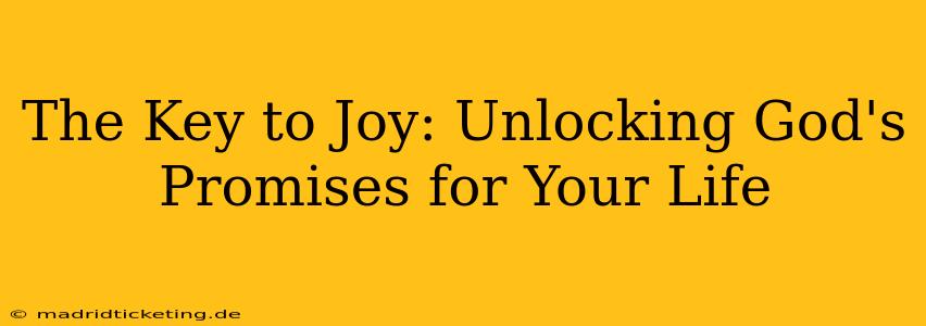 The Key to Joy: Unlocking God's Promises for Your Life
