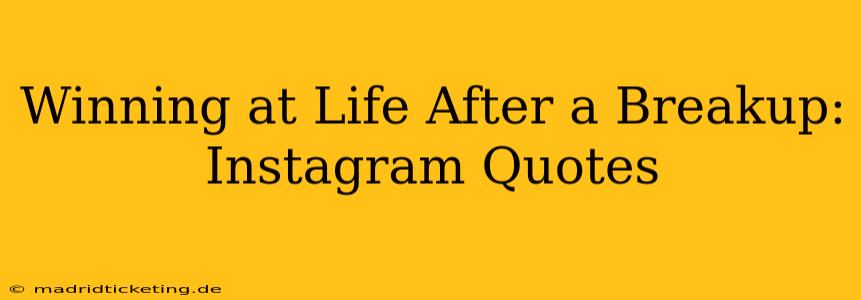 Winning at Life After a Breakup: Instagram Quotes